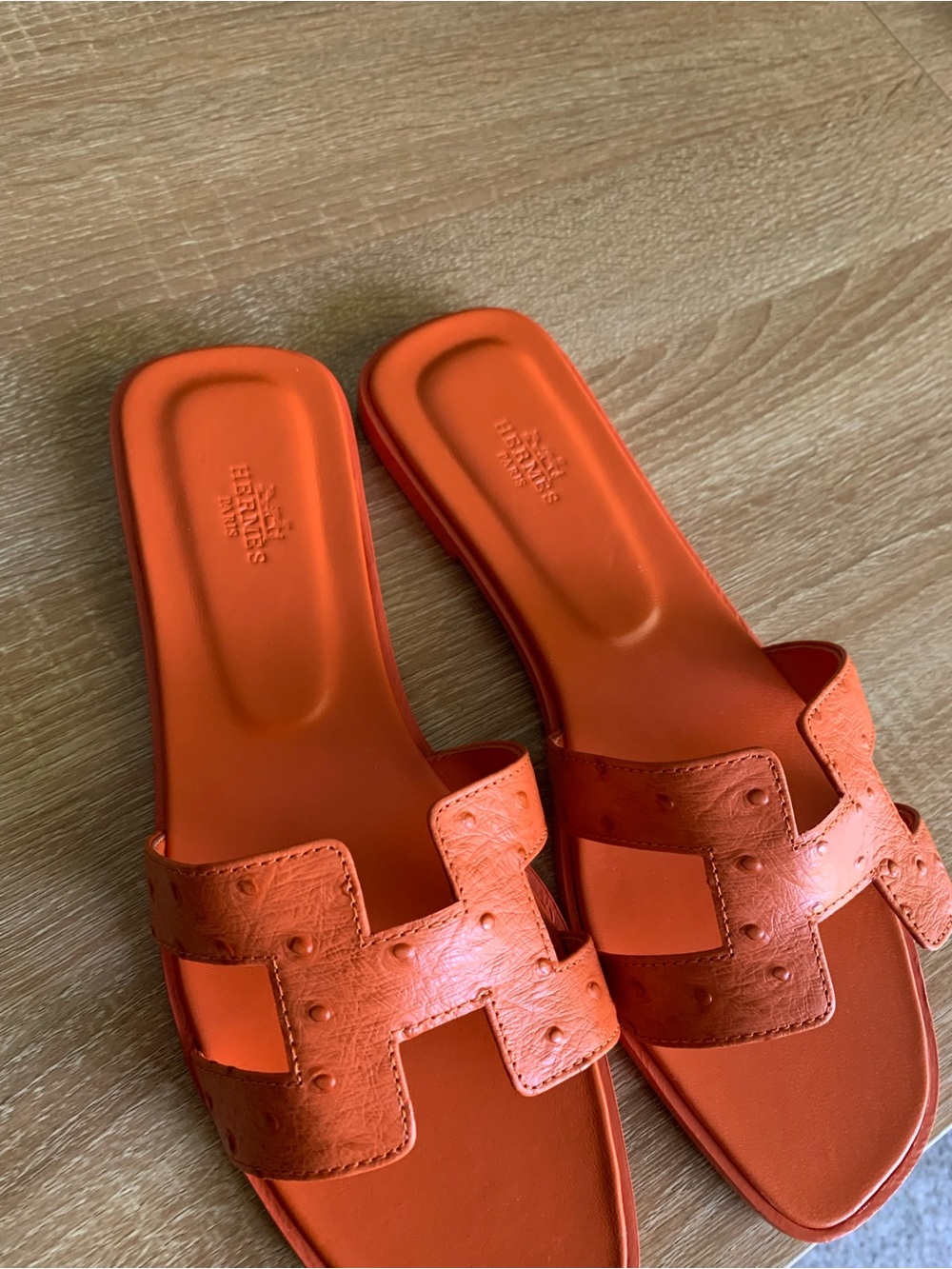 Hermes Oran sandals